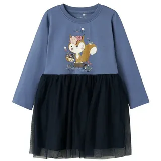 Name It Tüllkleid NMFOHFELIA LS DRESS BOX blau 92 EU