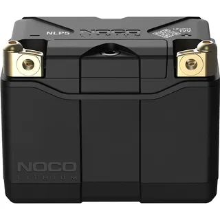 NOCO Lithium NLP5: Ultraleichte 12V Lithium Motorradbatterie – Gruppe 5 – 2Ah – 250A Startstrom – Intelligentes BMS – für Motorräder, Enduros, Quads, Roller und mehr