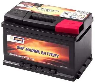 Vetus Marine Batterie 70Ah/12V CCA A (EN) 640 - 0% MwST. (Angebot gemäß §12 USt Gesetz.)