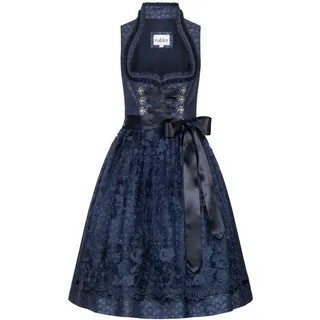 Nübler Dirndl midi Coro in Dunkelblau | Gr.: 36