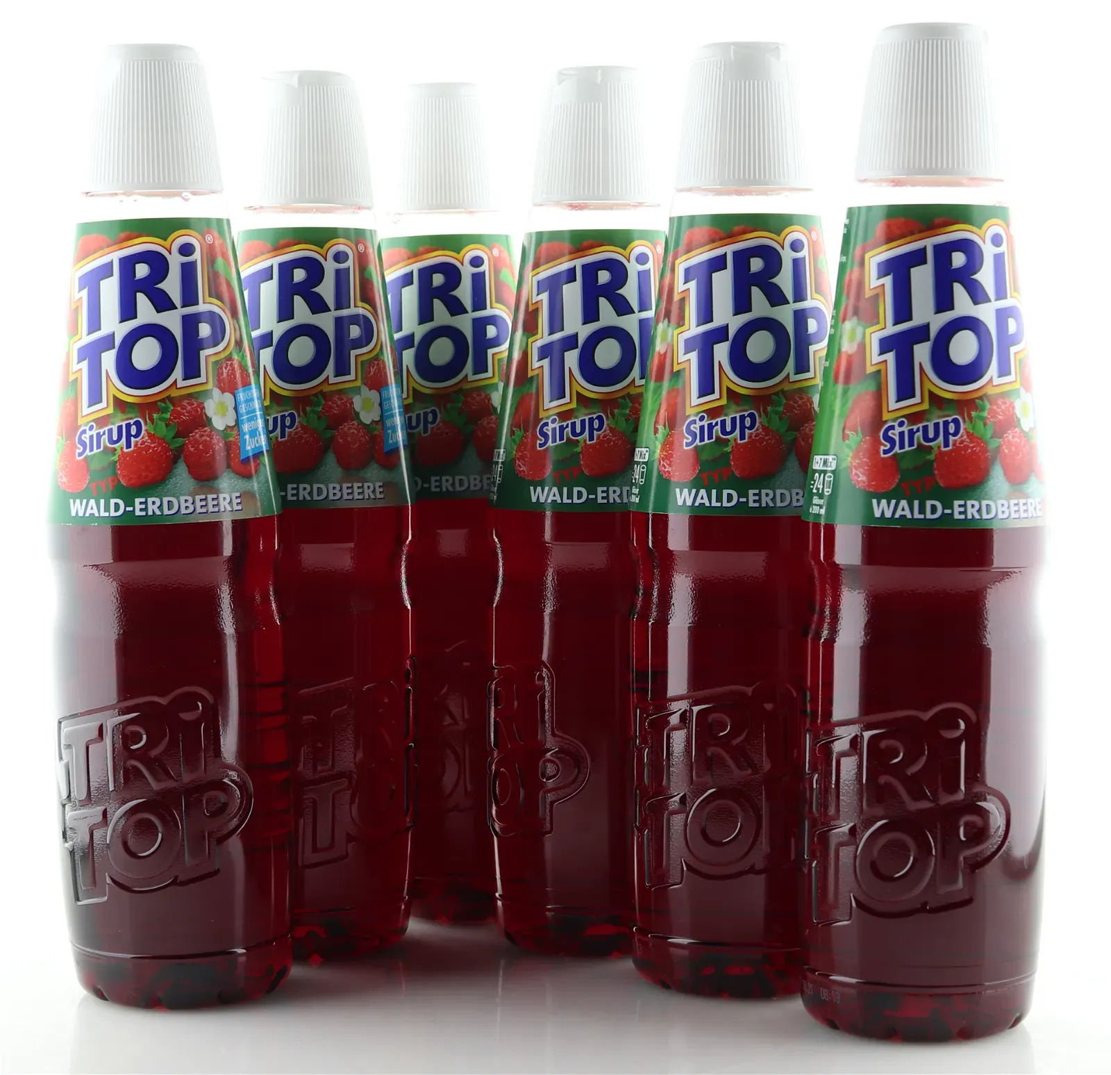 6 X TRi TOP Sirup Walderdbeere 0,6L