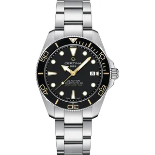 Certina C048.407.11.051.01 Taucheruhr Automatik DS Action Schwarz 30 bar
