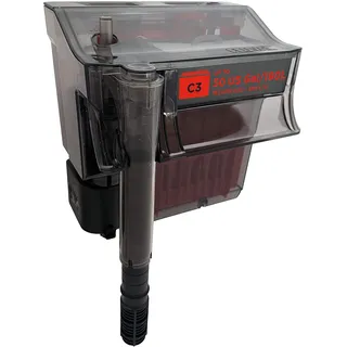 Fluval C3 Clip-On 5-Stufen Aquarienfilter, Außenfilter, 75-190l