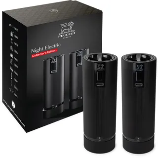Peugeot Line NIGHT ELECTRIC Salz- und Pfeffermühle 15 cm U'Select Z ...