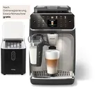 PHILIPS Kaffeevollautomat "EP5547/90 5500 Series, 20 Kaffeespezialitäten (heiß oder eisgekühlt)", chrom, schwarz, B:24,6cm H:37,1cm T:43,3cm, Kaffeevollautomaten, LatteGo-Milchsystem, SilentBrew Technologie, Topseller