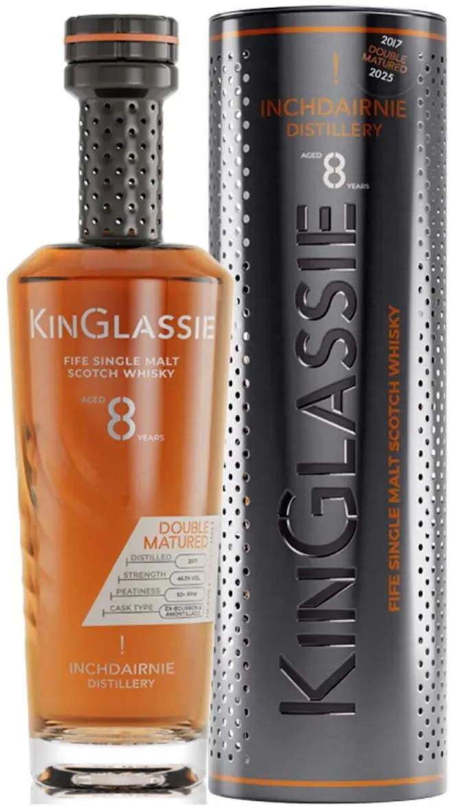 KinGlassie 8 Jahre - 2017/2025 - Double Matured - Bourbon &...