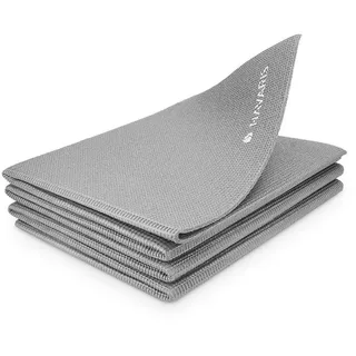 Navaris Klappbare Yoga Matte Fitnessmatte - 4mm Sportmatte Fitness Pilates Sport Gymnastikmatte rutschfest - Reise Yogamatte faltbar - versch. Farben