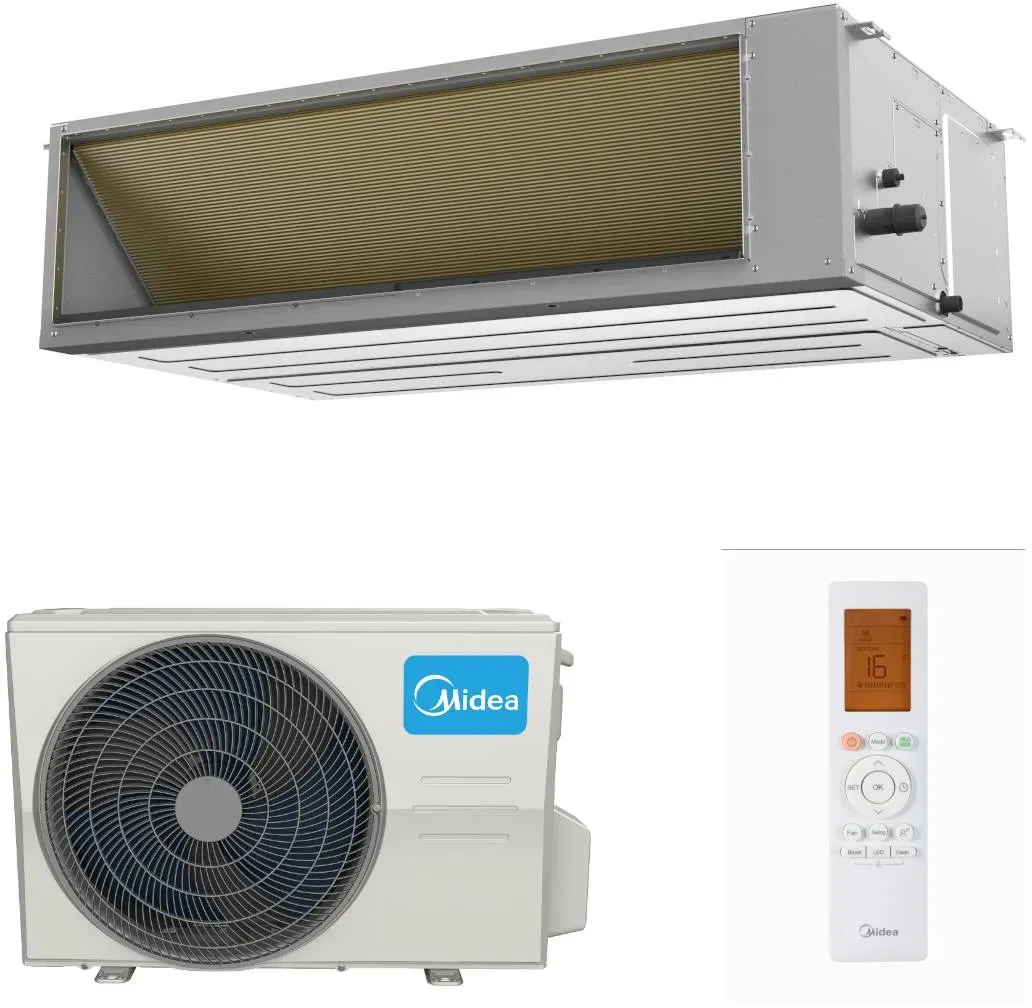 Midea Klimaanlage Kanalgeräte Set MTJ-12HWFNX 3,5kW