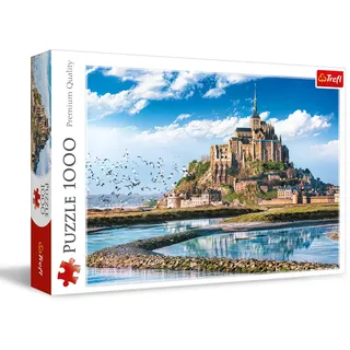 Trefl Puzzle mit 1000 Teilen: Mont Saint-Michel, Frankreich