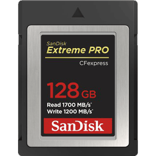 SanDisk Extreme Pro CFexpress Speicherkarte 128 GB 1700 MB/s