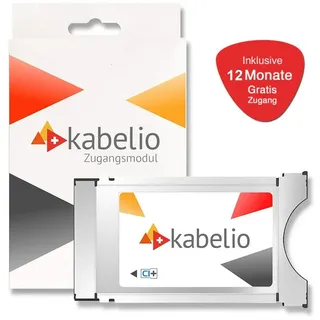 Kabelio CI+ Zugangsmodul inkl. 12 Monate Gratis-Zugang (CI+ Modul) SAT-Receiver
