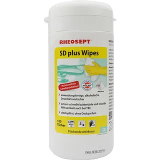 Rheosept SD plus Wipes Desinfektionstücher 1 Spenderdose mit 100 Tüchern