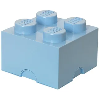 Aufbewahrungsbox LEGO 25 x 25 x 18 cm 1-tlg. hellblau