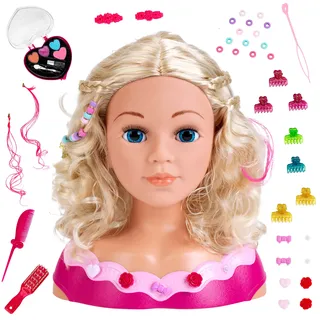 Theo Klein Princess Coralie Schmink- und Frisierkopf 5392