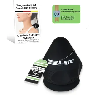 zenlete Triggerpunkt Drücker mit Saugnapf für Massage, Faszien, Schmerzen - Selbstmassage Akupressur an Boden und Wand + Übungsanleitung