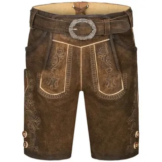 Nübler Kinderlederhose kurz Alfons in Braun | Gr.: 134