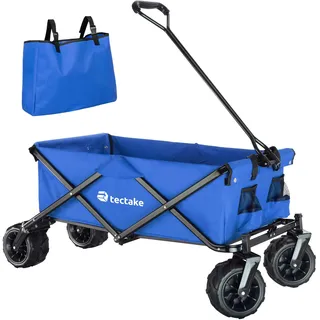 Faltbar mit Tragetasche blau