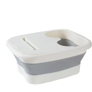 Fußbad Faltbar - Fußbadewanne Faltbar | Fußsprudelbad Mit Massage | Fusswanne Fussbad | Fußbadewanneneimer | Faltbares Cuidado De Pies | Fußbadewanne Mit Massage-Noppen Linderung Von Müdigkeit