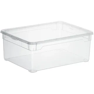 Rotho Aufbewahrungsbox CLEAR - 2 Jahre Gewährleistung - mind. 14