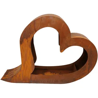 Badeko Metalldekoration Badeko Herz „Lydia“ (100 cm) zum Bepflanzen