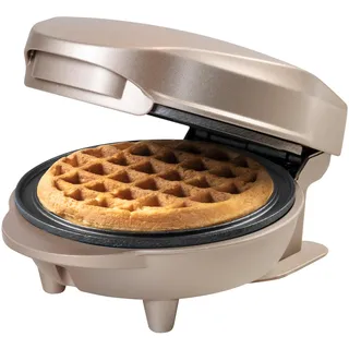 Bestron Mini Waffeleisen Hellbeige