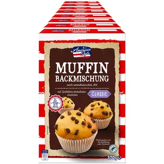 American Style Backmischung Muffins Classic 370 g, 8er Pack