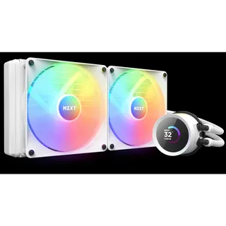 NZXT Kraken 280 RGB, weiß Wasserkühlung für AMD und Intel CPU