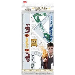 Maped Geometrie-/Zeichenset Harry Potter transparent