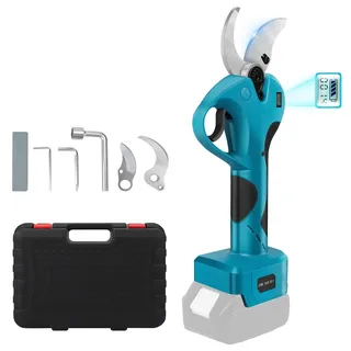 Akku Astschere Kompatibel mit Makita 18 v (ohne Batterie), Max. Öffnung 55 mm, 40 mm Schnittdurchmesser, Elektrische Gartenschere Wiederaufladbare Baumschere für Baumzweige, Blumen, Büsche