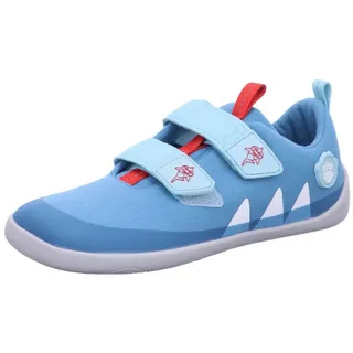 Affenzahn Barfußschuh Lucky Hai Hellblau 21
