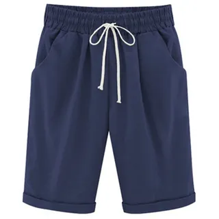 Shorts Damen Elegant, Leinen Shorts Damen, Kurze Hose Damen, Kurze Sporthose Damen, Kurze Hosen Damen, Kurze Hosen Damen Sommer, Leinenhose Damen, Sommerhose Damen Leicht, Große Größen Sommerhose - 4XL