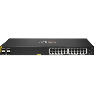 HP HPE Aruba Networking CX 6000 24G Class4 PoE 4SFP 370W