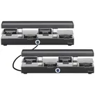 Trisa Style Connect Raclette 8Pfännchen, Antihaftbeschichtung Schwarz