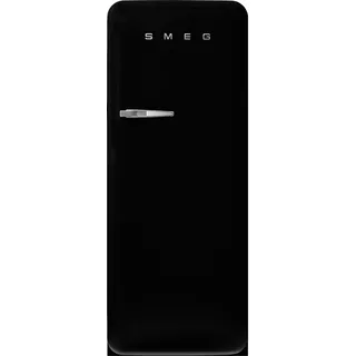 FAB28RDBLM5 Retro-Kühlschrank (270 l, 1530 mm hoch, Schwarz)