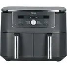 Ninja Heißluftfritteuse MAX 6-in-1 Dual Zone DZ400EU, 6 Programme, 2470 Watt, Doppelkammer 2x 4,75 Liter