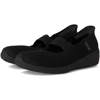 Skechers Damen Arya-Oh So Sweet Hands Free Slip-Ins Mary Jane Flat, Schwarz, 40 EU - 40 EU