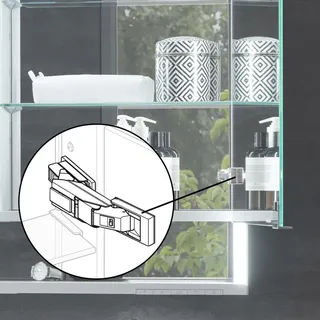 Keuco Scharnier für Royal Reflex Spiegelschrank 90108000012