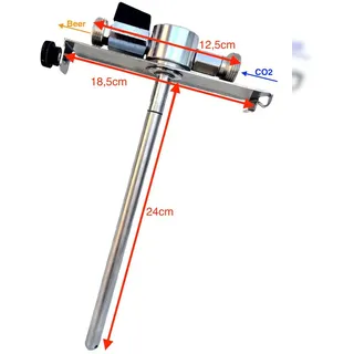 ich-zapfe 5 Liter Adapter mit Bierabstellhahn