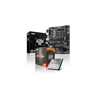 Memory PC Aufrüst-Kit Bundle Ryzen 5 5500 6X 3.6 GHz Prozessor, A520M Pro Mainboard (zusammengebaut inkl. Bios Update + Funktionskontrolle)