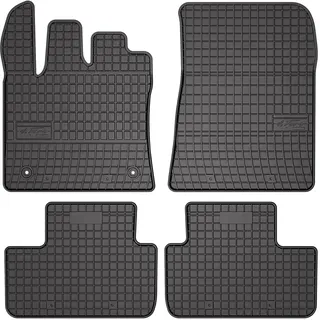 OMAC Gummi Fußmatten kompatibel mit Renault Captur 2019-2025 Automatten Gummi Schwarz 4tlg