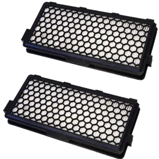 2x Active AirClean-Filter, SF-AA 50 /SF AA 50 Filterpatrone Luftfilter Kompatibel mit Miele C2 C3 EcoLine Plus, C3 Cat & Dog PowerLine, S8340, SF-AP 50, SF-AH 50, 06169842 7226150 722617 Staubsauger