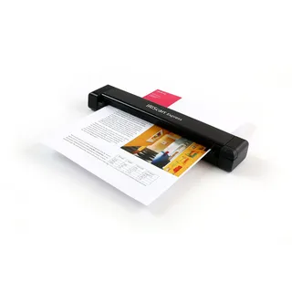 IRIScan Express Mobile Scanner-dokumentenscanner A4 8PPM -v4: PDF-Editor, Simplex, USB-betrieben, Scan zu Word, PDF, XLS, Visitenkarten zu Outlook, Foto Scanner, Quittungsscanner Win