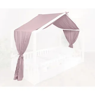 tiSsi tiSsi® Baldachin Musselin für Hausbetten 90x200 cm altrosa | Gr.: onesize