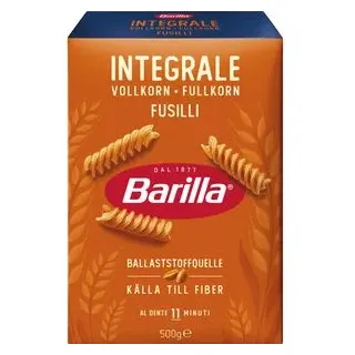 Barilla Nudeln Integrale Fusilli Vollkorn 500g