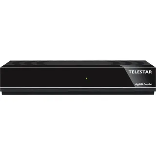Telestar 5310522 digiHD Combo DVB-C HD / DVB-T2 HD Receiver (HDTV Kabelreceiver,,DVB-T2 HD HEVC/H.265, HEVC/H.265, HDMI, USB) Schwarz