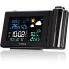 Kienzle Funk-Wetterstation mit Projektion Schwarz