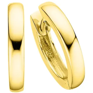 bruno banani Paar Creolen »Schmuck Geschenk Silber 925 Ohrschmuck Ohrringe«, goldfarben