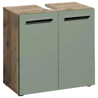BASIC by Balculina Waschbeckenunterschrank, Grün,