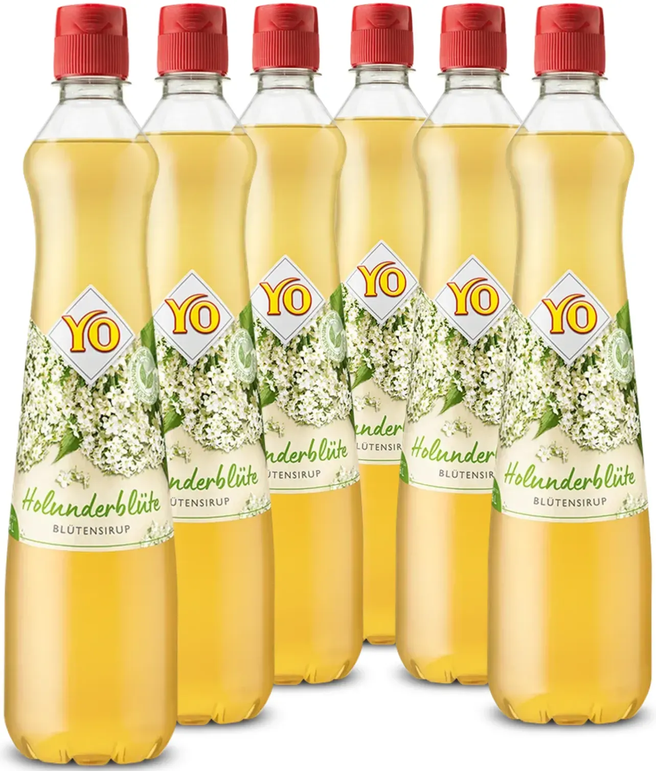 6 × YO Sirup Holunderblüte