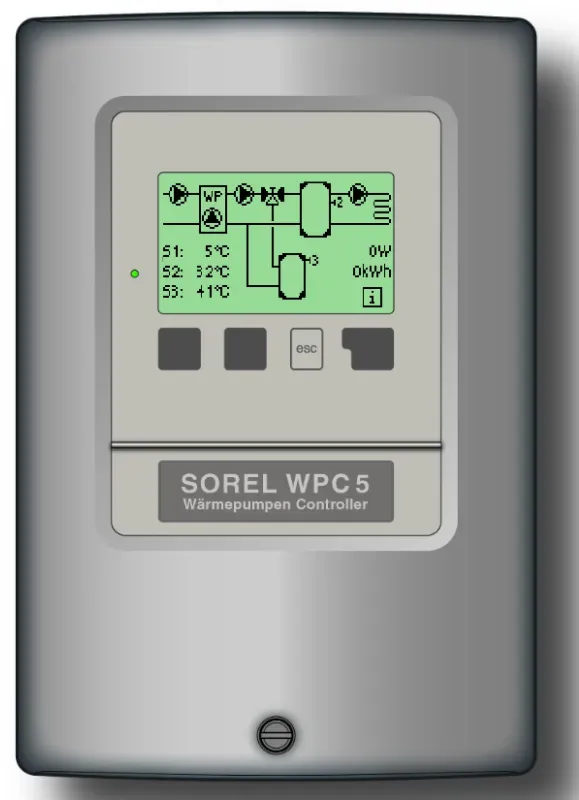 Sorel WPC5 Wärmepumpen Regelung